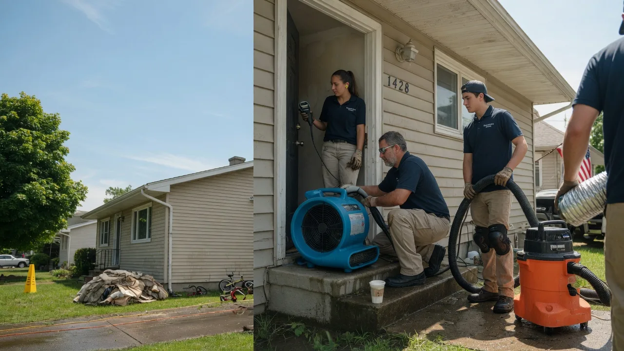 Water Damage Restoration in Moorefield, KY near me